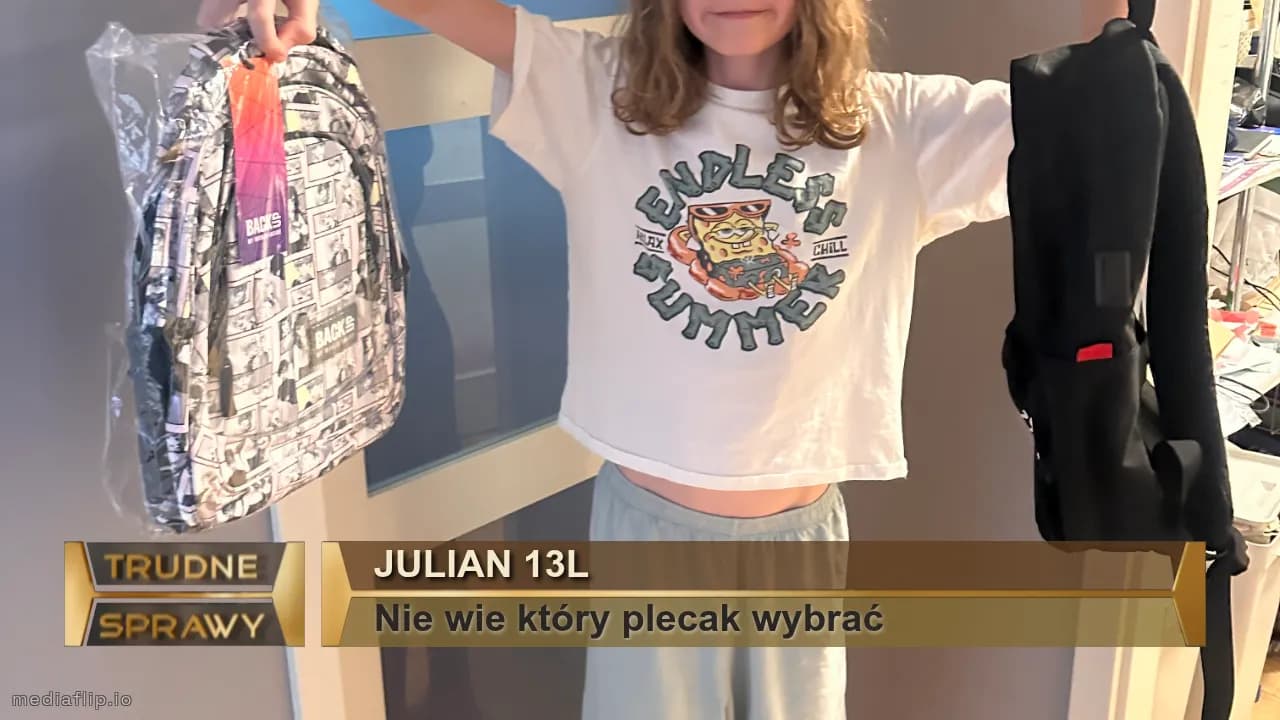 Julian 13l
Nie wie który plecak wybrać