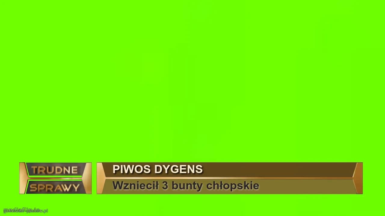 piwos Dygens
Wzniecił 3 bunty chłopskie